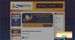Desktop Screenshot of clicksvista.com